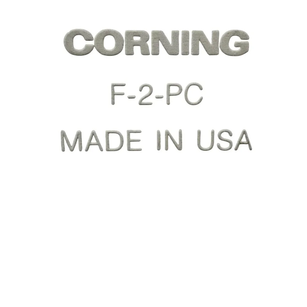 CorningWare French White F-2-PC White Plastic Oval Replacement Lid  USA